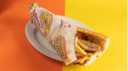 Σάντουιτς με Κοτομπιφτέκι γεμιστό - Chicken Fresh -   Ηράκλειο Κρήτης