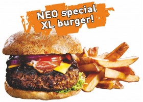 XL Burger Ανάμεικτο - Chicken Fresh -   Ηράκλειο Κρήτης