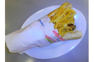 Σάντουιτς με Σουβλάκι - Chicken Fresh -   Ηράκλειο Κρήτης