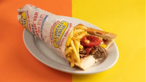 Σάντουιτς με Γύρο - Chicken Fresh -   Ηράκλειο Κρήτης