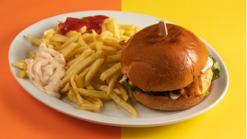 XL Burger Ανάμεικτο - Chicken Fresh -   Ηράκλειο Κρήτης